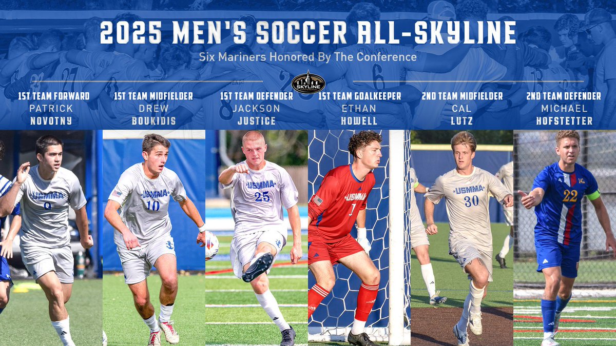 🏅⚽️ 𝐒𝐊𝐘𝐋𝐈𝐍𝐄 𝐌𝐒𝐎𝐂 𝐀𝐋𝐋-𝐒𝐊𝐘𝐋𝐈𝐍𝐄 𝐇𝐎𝐍𝐎𝐑𝐒 ⚽️🏅

Congrats 👏 to our 6⃣ @usmmamenssoccer players who were selected to the 2⃣0⃣2⃣5⃣ All-Skyline Teams for Men's Soccer!!  

🔗 tinyurl.com/3bmf265p 

#d3soccer #OURAcademy <a href="/SkylineConfD3/">Skyline Conference</a>