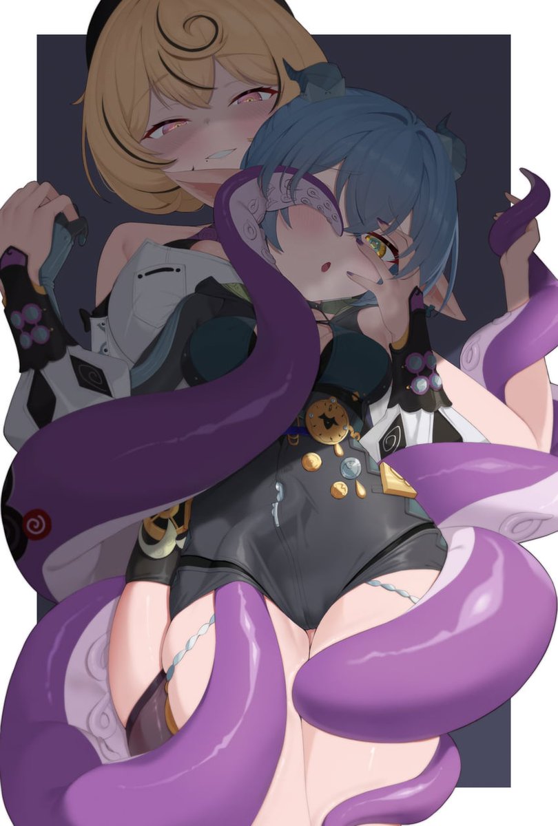 OctoThirenQueen's tweet photo. Lovely Little Facts 1
She's become "attached" to the Proxy Siblings
Loves cats and has three cats living with her
Joins Yuzuha in pranking Alice as a way to tease the bunny Thiren
Secretly loves it when Lucia sneaks of as it gives her a reason to coil her up in her tentacles https://t.co/pa3rPi18mp