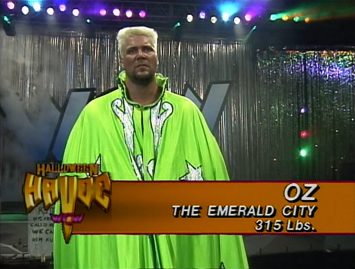 Scott Hall and Kevin Nash at Halloween Havoc 1991
