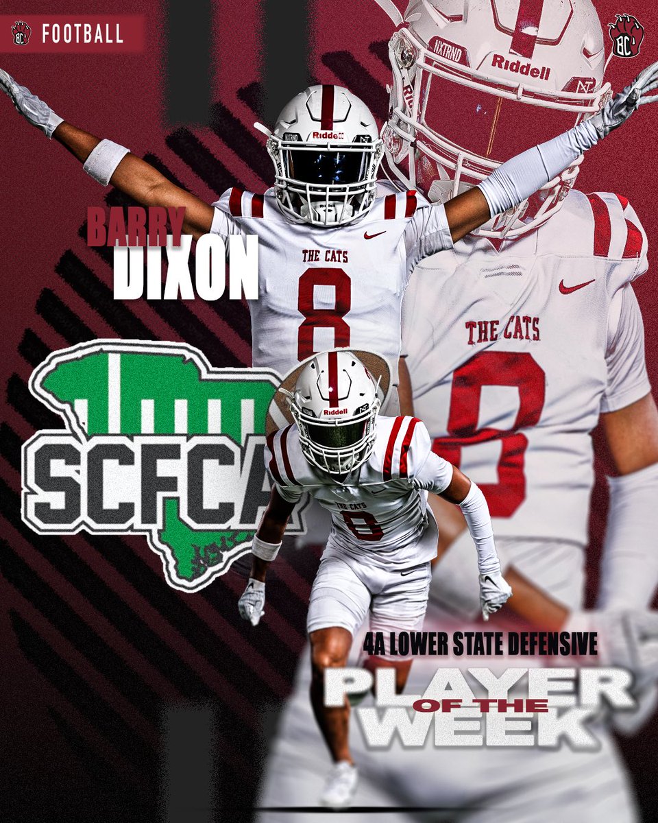 Congrats BD
Week9!!
Defense 4A POW

<a href="/LouatTheState/">Lou Bezjak</a> <a href="/CDearing82/">Chris Dearing</a> <a href="/SCFCA1/">SCFCA</a> <a href="/BCHSBearcats/">Brookland-Cayce High</a> <a href="/LexingtonTwo/">Lexington District Two</a>  <a href="/junebugnewyork/">Thomas Grant Jr.</a>