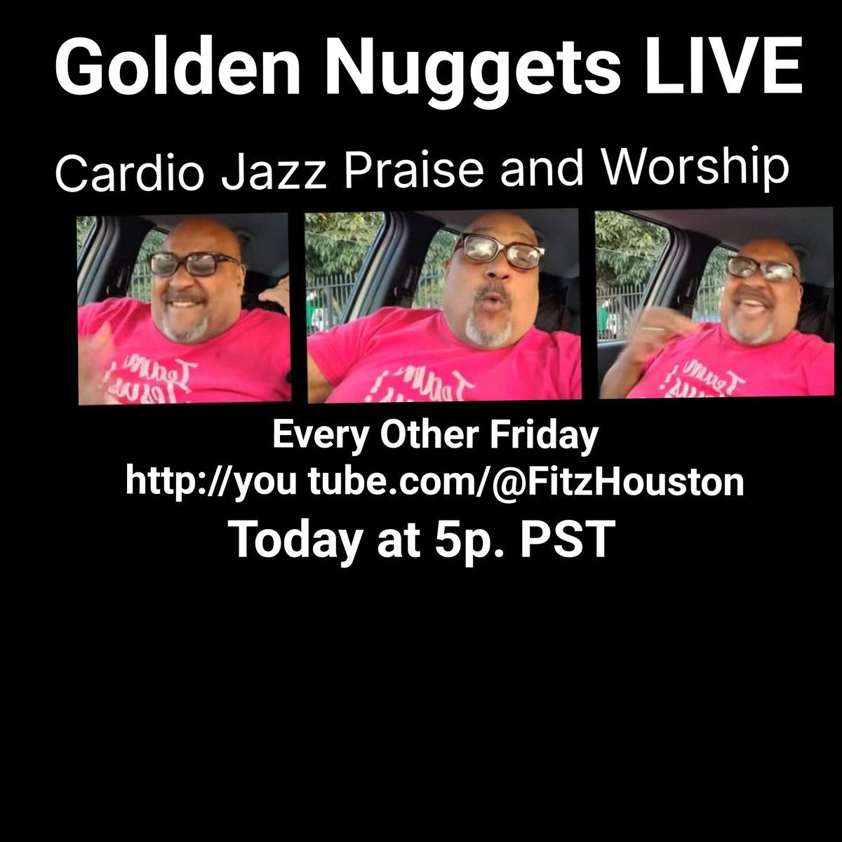 FaithHopeHelp's tweet image. Friday's prayer, scripture, word  for the day, in Jesus name, and Golden Nuggets LIVE Cardio Jazz Praise &amp;amp; Worship w/Min. Fitz.
#MinFitzNuggets  #dailyprayer