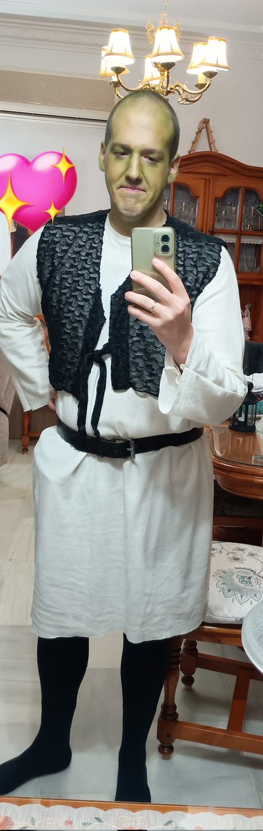 Me he disfrazado del Chuek