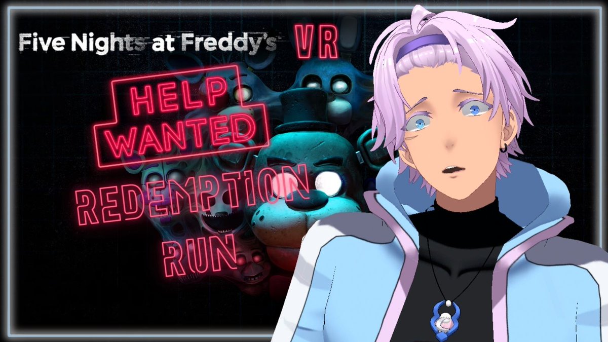 🔵LIVE🔵 Twitch.tv/Solceleste_

HELP WANTED… AGAIN?! My FNAF VR redemption (Before VRChat horror games haunt me too...)