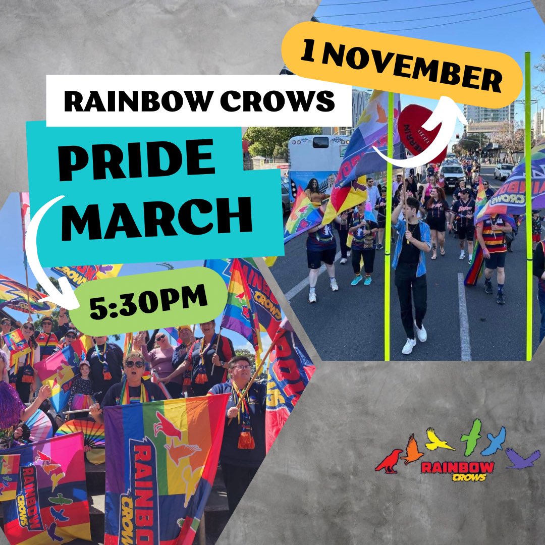 Rainbow Crows tweet media