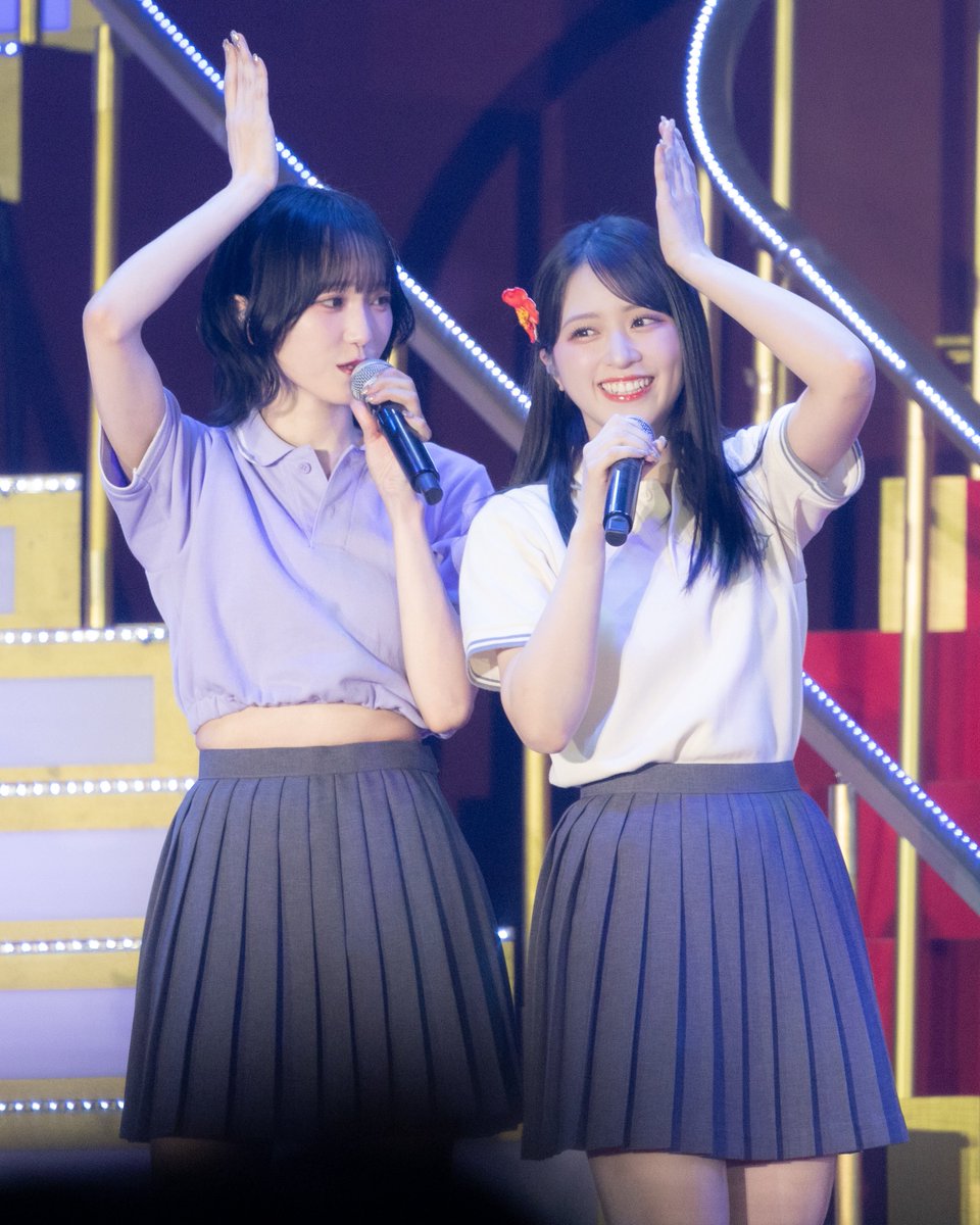 a_amaika's tweet photo. 2025.10.04
＝LOVE 8th ANNIVERSARY PREMIUM TOUR
＠沖縄コンベンションセンター

佐々木舞香(@sasaki_maika ) ちゃん🤍
野口衣織(@noguchi_iori )ちゃん💜

#イコラブ #イコラブ_カメコ
#イコラブ8周年ツアー
#佐々木舞香 #野口衣織 https://t.co/4Kr5Gr32Pp