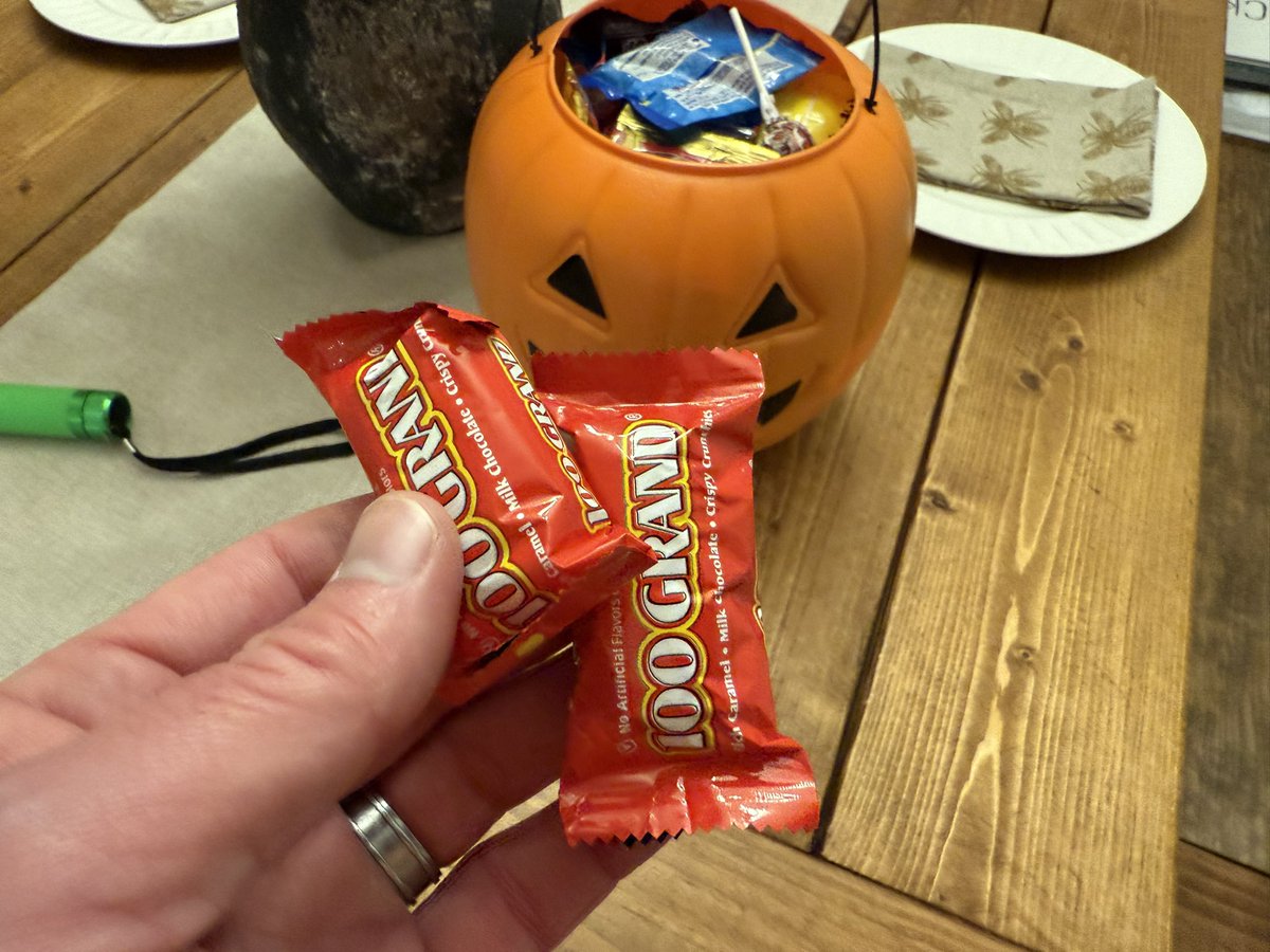 The dad tax. Happy Halloween