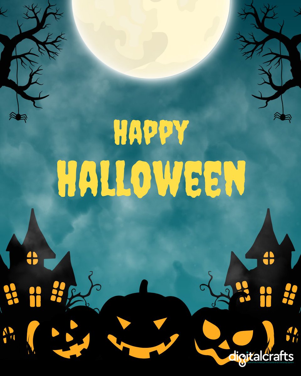 DgtlCrafts's tweet image. No tricks, just clean code. 👻💻
Happy Halloween from the DigitalCrafts crew! 🎃
#DigitalCrafts #HappyHalloween #CodeAndCreate