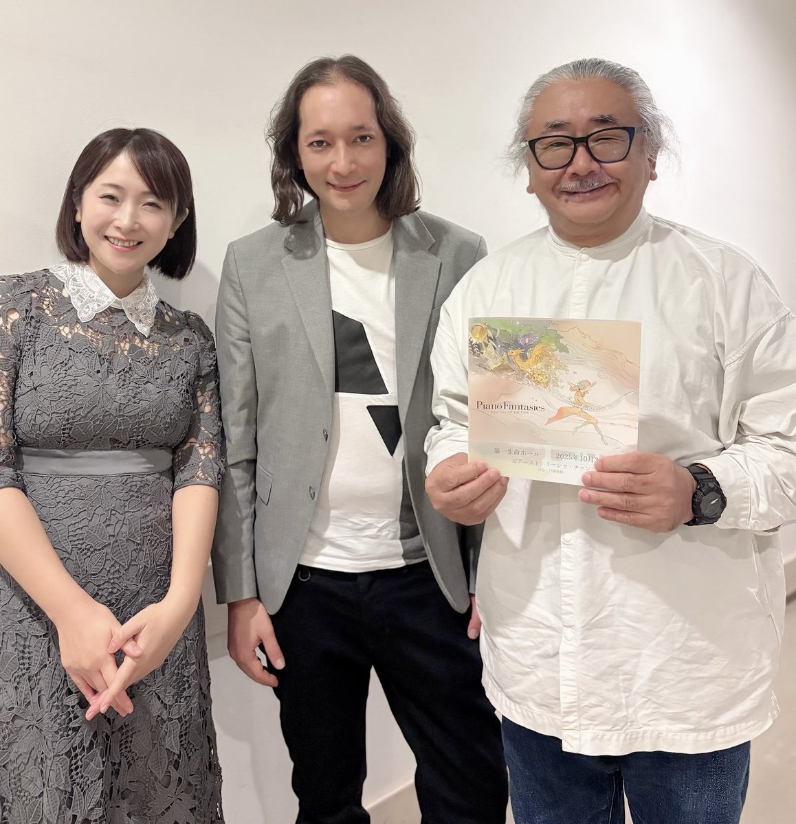 10年ぶりに会ったミーシャ！
当時プレゼントしたハンカチを今でも使っててくれて感動しました。