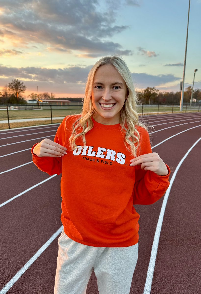 LLaudick96944's tweet image. I’m very excited to announce that I will be continuing my track career at The University of Findlay! I would like to thank all my coaches, teammates and family for all the support. I’d also like to thank Coach Krout for this opportunity. GO OILERS! 🧡🖤#oilerup #UF