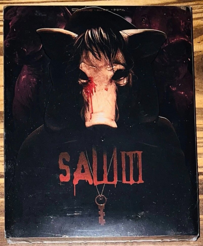 sawspace's tweet photo. Happy Halloween @Saw family!
If it's Halloween, it must be SAW (4K)...
#Saw #SawII #SawIII #SawIV https://t.co/1lojGhfDxg