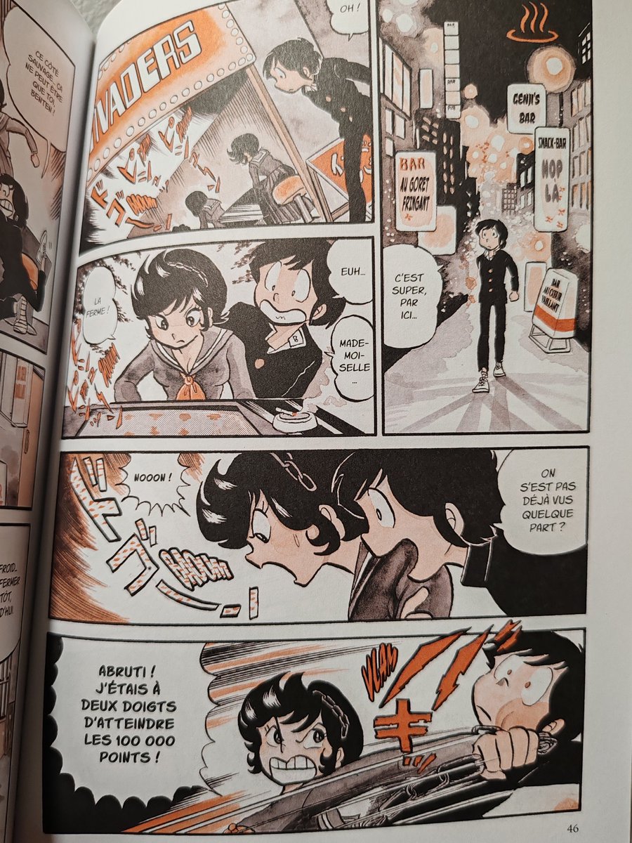 JulianDemiautte's tweet image. Vieux manga.
Vieilles références. J&apos;aime ça! 😍
#uruseiyatsura #Lamu #SpaceInvaders #KamenRider