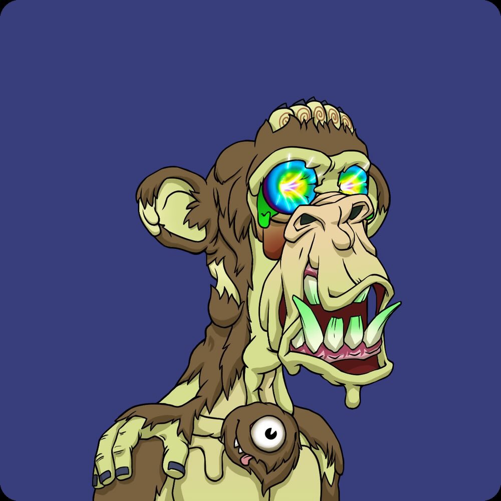 eth_eagle's tweet photo. Happy Halloween 🎃 🧪🦍🍌 
@BoredApeYC https://t.co/3cl6ZwA2ct