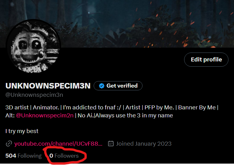 UNKNOWNSPECIM3N tweet media