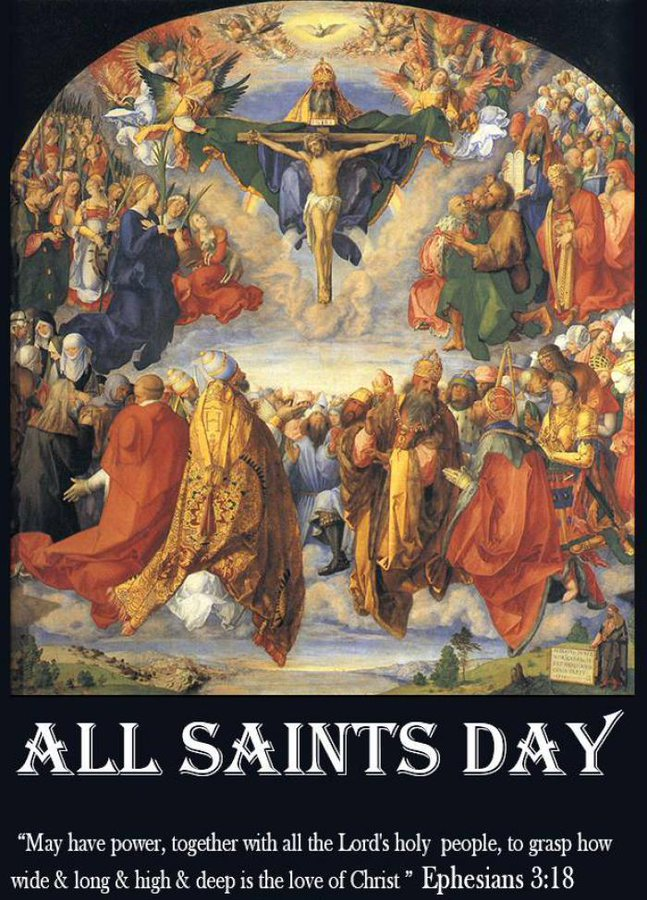 Good morning all on this All Saints Day, and always remember that "every Saint has a past and every Sinner has a future" ✝️ #AllSaintsDay