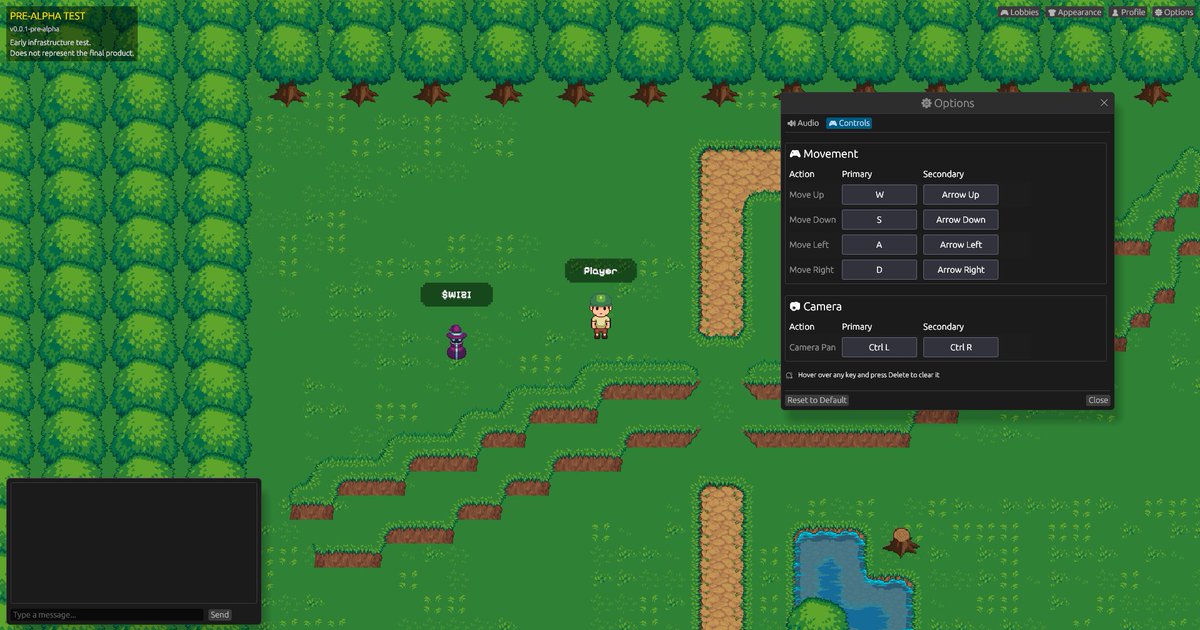 We will be deploying updates every Sunday along with our showcase videos. Just a preview of whats been worked on for the upcoming showcase, we have settings now and better camera controls. Most of the work that has been done since launch is general ground work, most of which you