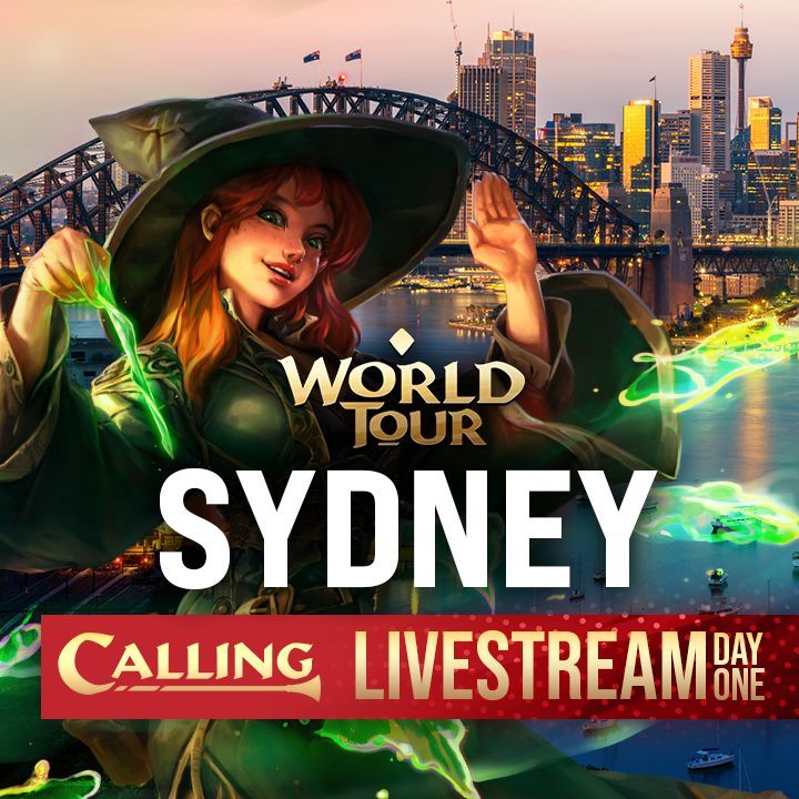We're live at World Tour: Sydney! 🤩 Join Hayden and Matt now for ALL of the Classic Constructed action: youtube.com/live/bCU8CkZ9E…
