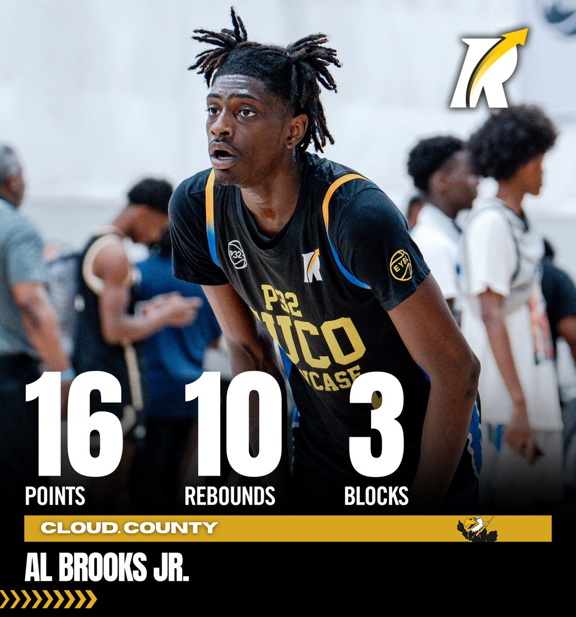 JC: 6’7 freshman wing Al Brooks Jr. of Cloud County posted a double-double with 16 points, 10 rebounds, and 3 blocks on 7-for-13 shooting in a dominating win.