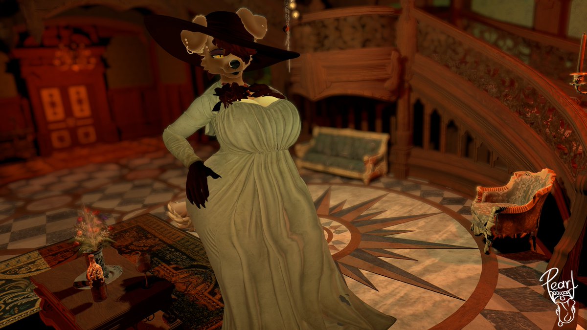 Wanted to show off my Halloweens costume 
" Lady Dogmitrescu "  that was put together by <a href="/hydro678/">Lainey 🍩</a>, Happy Halloween!! 🎃