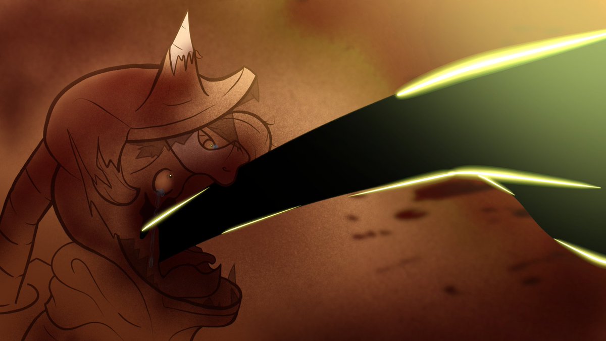 So happy with the final video! I had an animatic segment, so here's my favorite sequence of frames from the 70 I drew 😅

Title:
"In that moment, he knew, he f*cked up..."