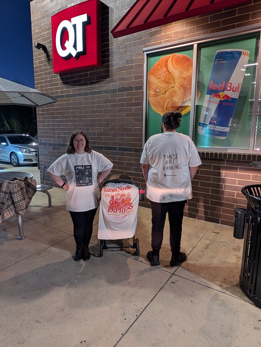 lauren_m_cumbie's tweet photo. A Halloween well spent: QT, Academy, and a good football game! Only thing missing is a chalice. 👀 @JoshPateCFB https://t.co/aGhiZbH03i