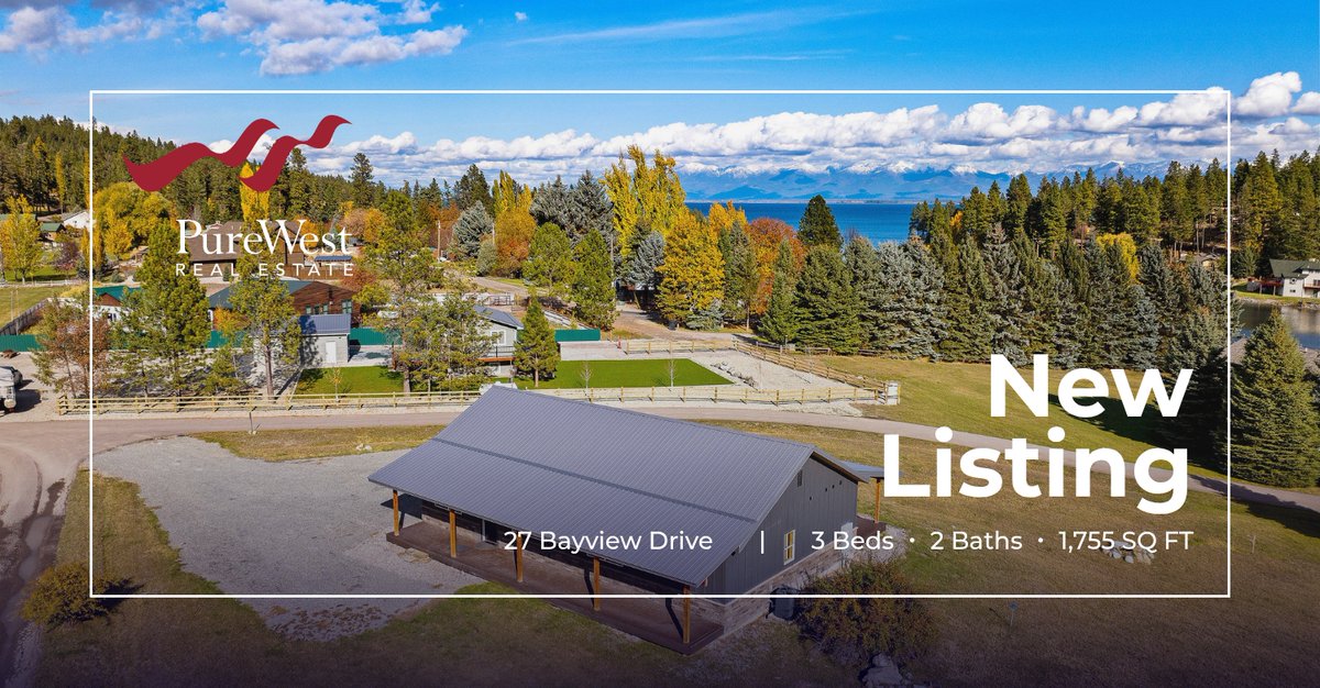 DavidFetveit's tweet photo. New Listing! Take a look at this fantastic new property that just hit the market located at 27 Bayview Drive in Lakeside. Reach out here or at (406) 249-1764 for more information!

David Fetveit, Broker/Owner
PureWest Real... https://t.co/lVFY4H50NW https://t.co/6bg25VqXKW
