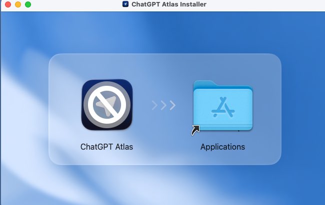 Damn! If it’s an older MacBook, Atlas won’t work — you’ll need at least an M1 chip, unfortunately. 🤨