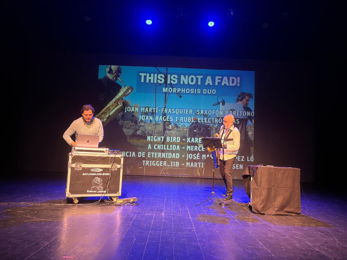 Morphosis Duo en Mérida ! Escena Contemporanea - Teatro del arte Sonoro