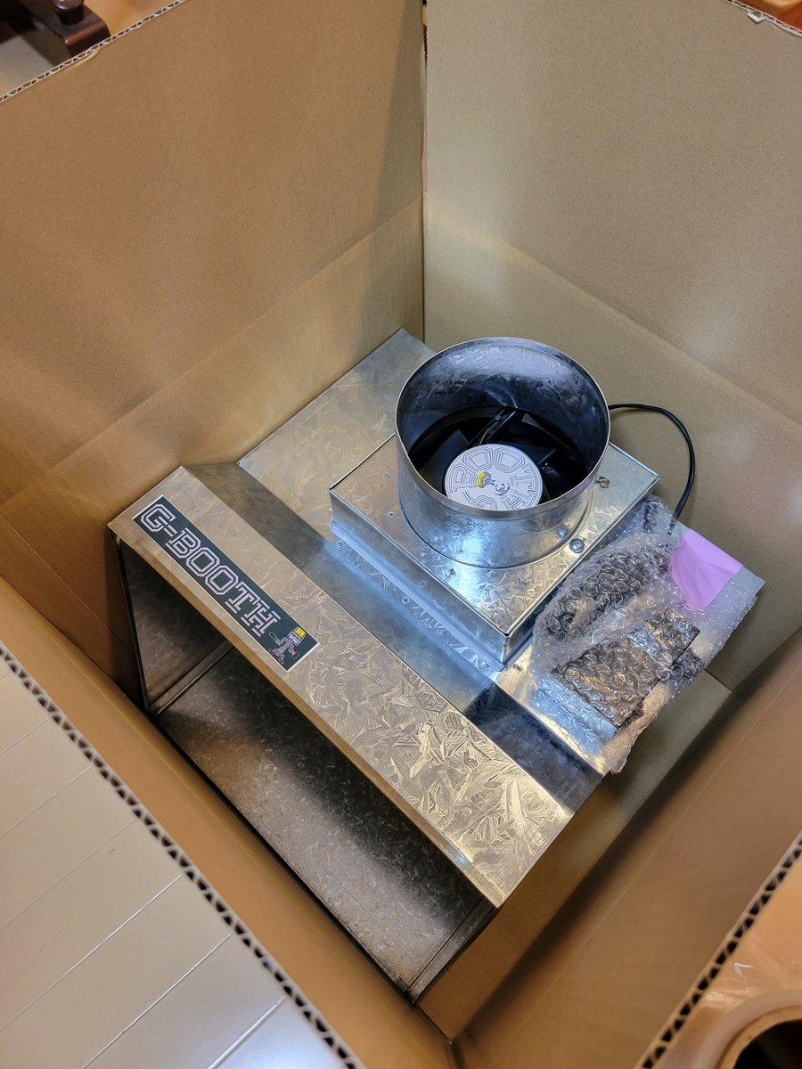 新型塗装ブースG-BOOTHM440 ProSpace実用新案350m3/h 新型塗装ブースG