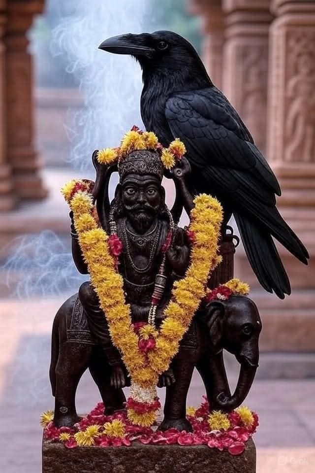 "कर्म प्रधान विश्व रचि राखा।
जो जस करहि सो तस फल चाखा।।"

कर्म फल दाता ,न्याय के देवता शनि देव भगवान की जय ,शनि देव सभी भक्तों का मंगल करें।।
जय जय जय शनिदेव🙏🚩