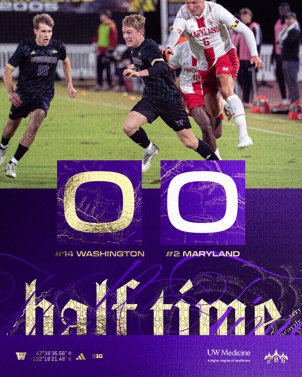 Nothing to separate the sides after 45.