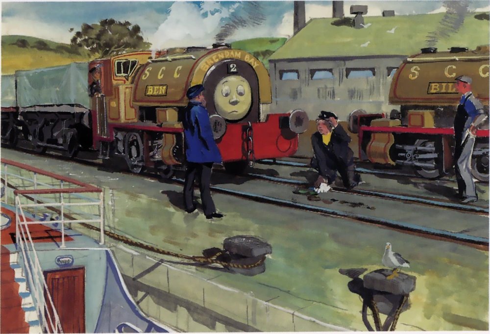 PeterSamFunnel's tweet image. Reminder that after the BoCo incident Bill and Ben have their names painted on so they can&apos;t pull that shit again