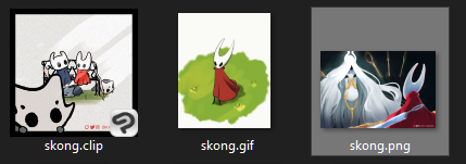 kayleberries's tweet photo. all 3 posts were made weeks apart, and each time I thought I hadn't named a single file as "skong" https://t.co/shnsRvwRrT