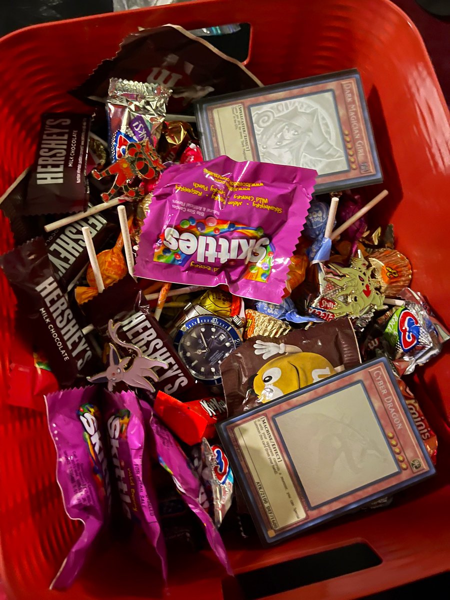 They took all the AirPods and Pokémon cards but left the ghost rare ygo cards and Rolex ?