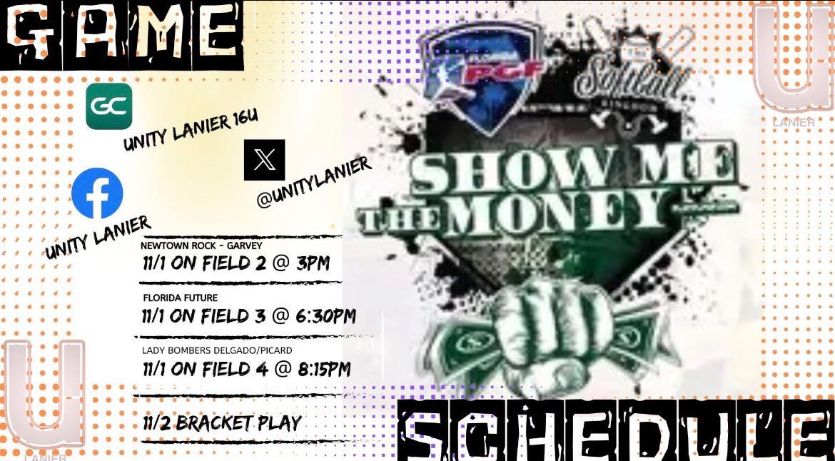 A_Siebenaler27's tweet image. 🚨Come check out this talented  @UnityLanier team this weekend in Newberry, Fl @VAUnitySB @CoachJordanSB @CoachBee9 @MikeMeyersFIU @sdoherty46 @newmz4 @CoachKuhlmeyer @UKCoachLawson @CoachKarlaUSF @CoachBBuchanan @SEU_CoachWatknz @JeffConrad10 @CoachPerkinsSB @DfwSho @SBRRetweets…