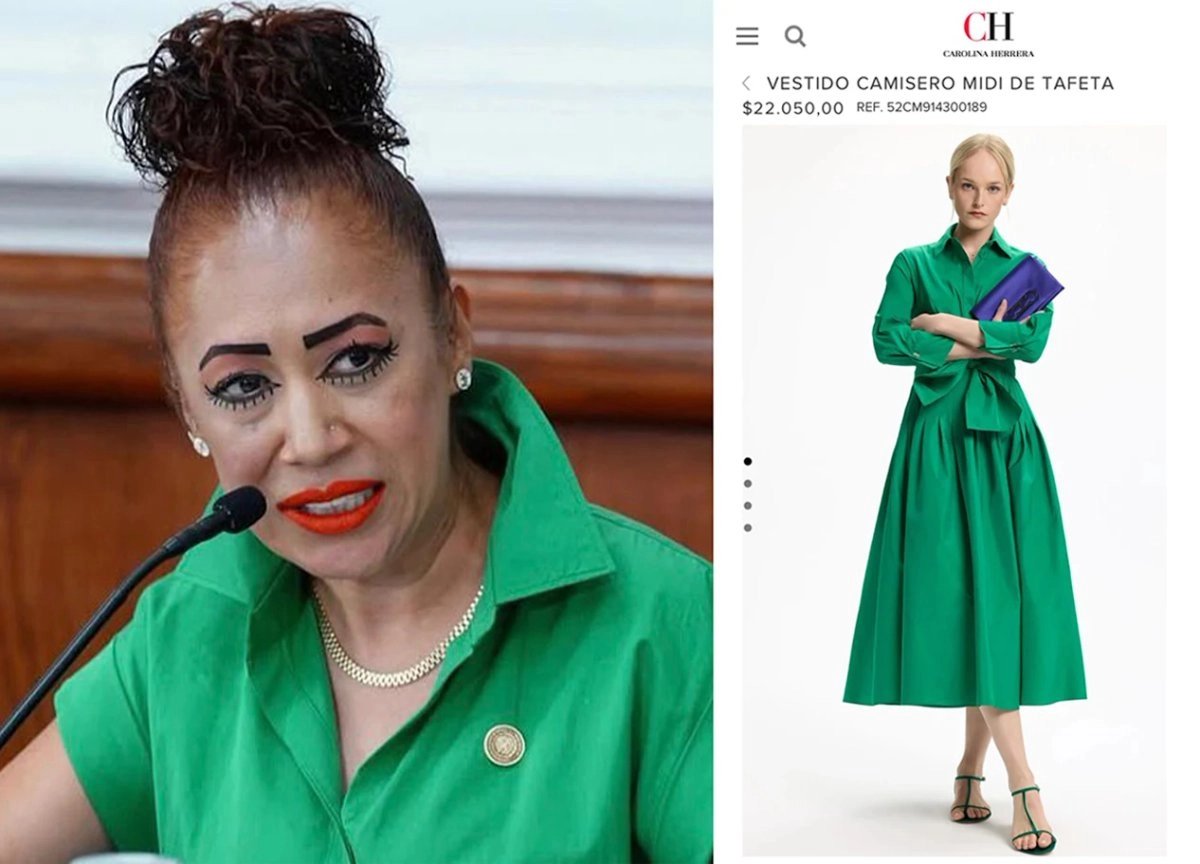 Reporta <a href="/lajornadaonline/">La Jornada</a> que Rebeca Peralta, Diputada de Iztapalapa por el Partido Verde en CDMX llegó usando un vestido Carolina Herrera de 22 mil pesos.

Porque si hay gobierno rico con Pueblo Pobre.