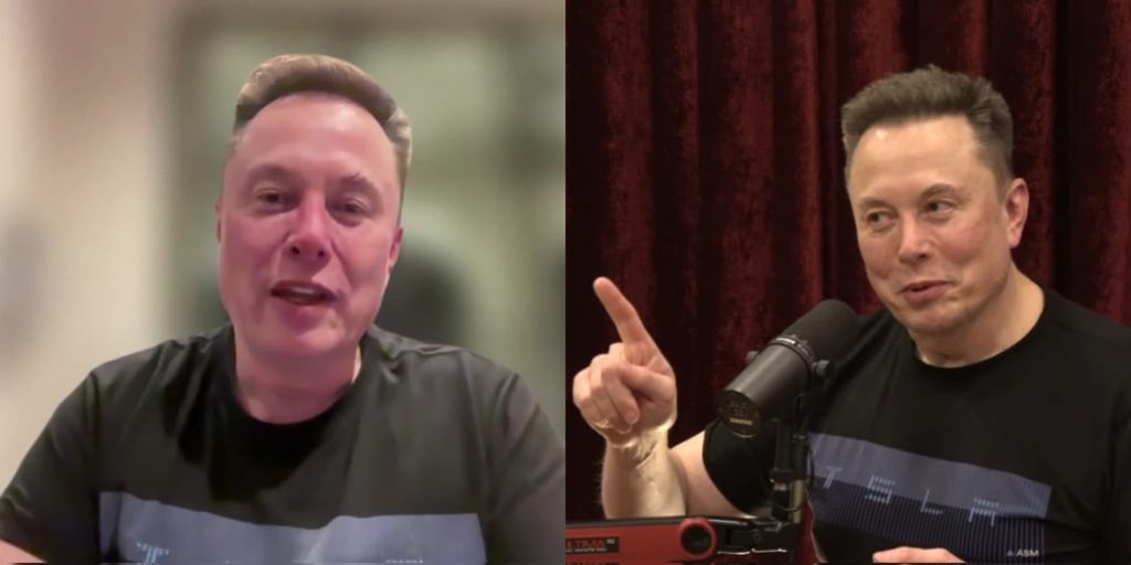ElonMuskceoge's tweet image. Two Elon podcasts in one day🎙️