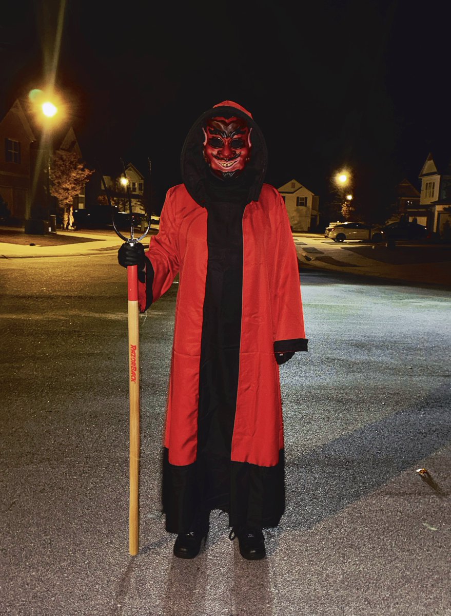 "Such a pretty mask. Why don't we take it off and find out who you really are?" - Devil <a href="/DamianMaffei/">Damian Maffei</a> 

This is my first time ever making my own costume! I taught myself how to sew and made the robe myself! Adding this new talent to my list of endless skills.