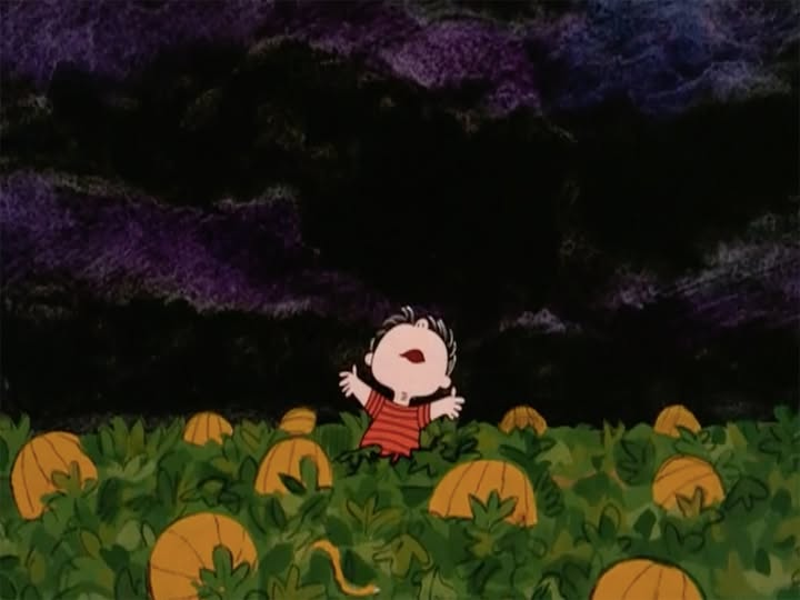 Good grief! I said "if"! I meant, "when" he comes
#HappyHalloween !