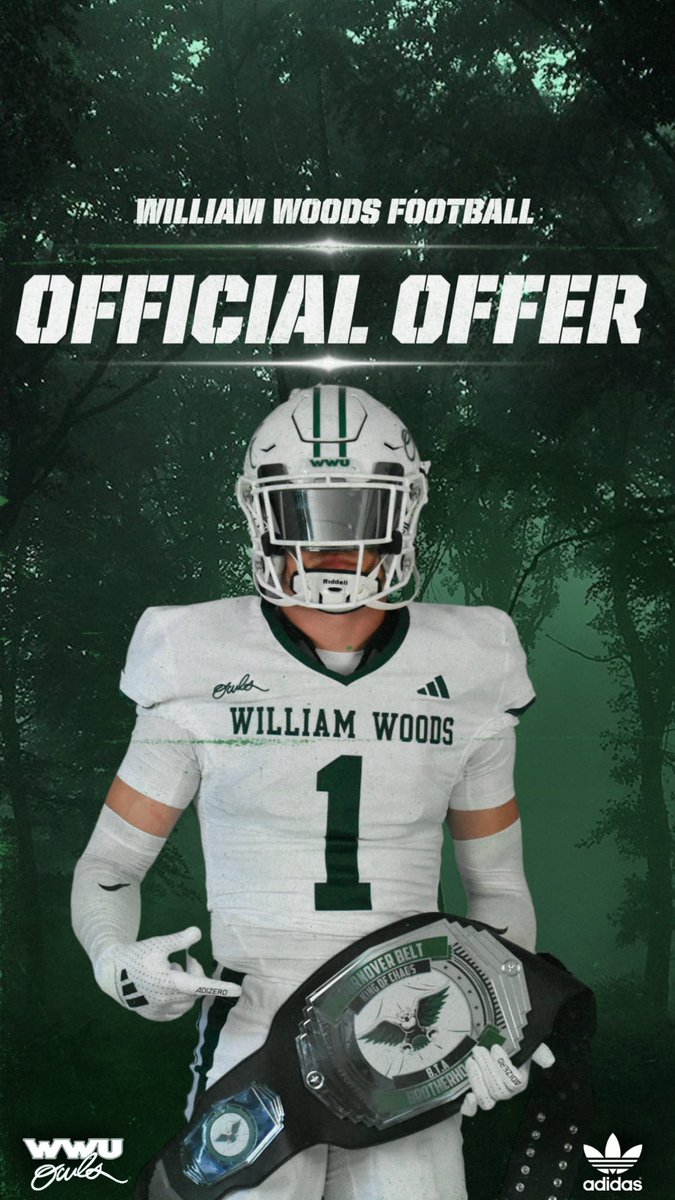 Blessed to receive an offer from <a href="/wwuowlsFB/">William Woods Football</a> ‼️