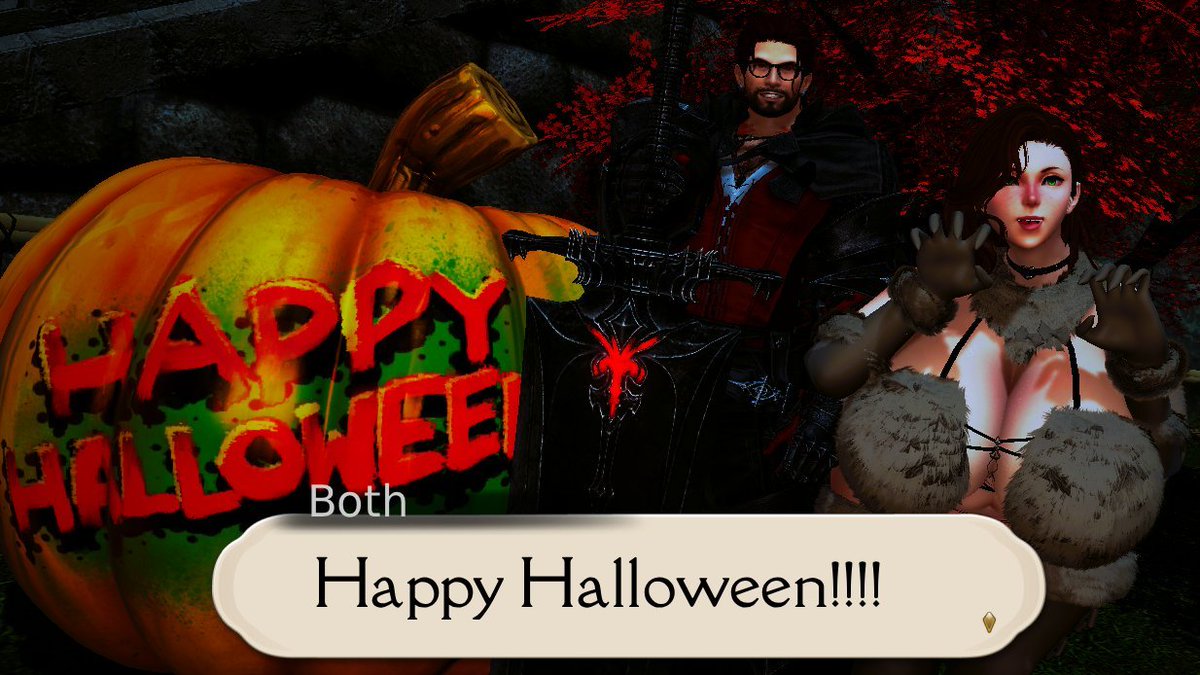 HAPPY HALLOWEEN FROM ME AND <a href="/SimpleHyur/">Lucy</a> !!