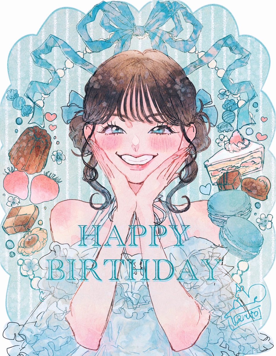 3104_ais's tweet photo. 心ちゃんお誕生日おめでとう🎂
みんなに優しく寄り添う心ちゃんのあたたかさが大好き
お姉さんしつつも、無邪気に振る舞う絶妙なバランスが本当に可愛くて愛しいよ
これからも世界一素敵な笑顔でいて欲しい！本当に生まれてきてくれてありがとう💐
#HappyCocoroDay2025
#心ちゃんはmymuse https://t.co/BEH16a54xq