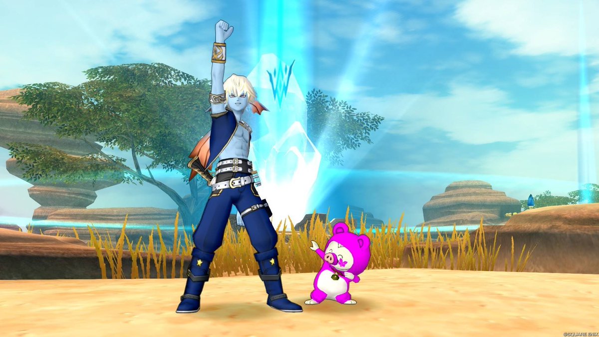 ドラクエXオンライン
～  #おはポス ～
 #ドラクエ10 ･  #プクリポ ･  #バトトリ を愛する皆様
 #おはこんにゃくちくわパン
①日課のネルゲルチャレンジ……
微妙www
②ジムちゃんとロケちゃんとひっさびさにバトトリ
③ロケちゃんトイレ中に勝手にパシャ活📷✨
④ロケちゃん最後までありがとう😊