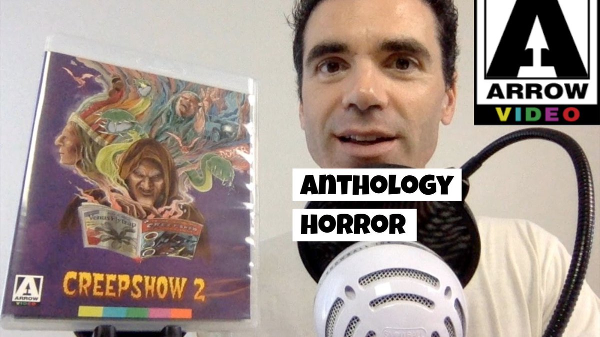 StevenEHerrera's tweet photo. Today on my @HerreraOnHLWD podcast &amp; channel, I talk about CREEPSHOW 2 (1987) on Blu-ray from @ArrowFilmsVideo. George A. Romero and Stephen King deliver three stories in this follow-up to the 1982 horror classic.
Listen:
https://t.co/ceXmlWSsA4
Watch:
https://t.co/TxHI7IledU https://t.co/fAGfZhuwZ8
