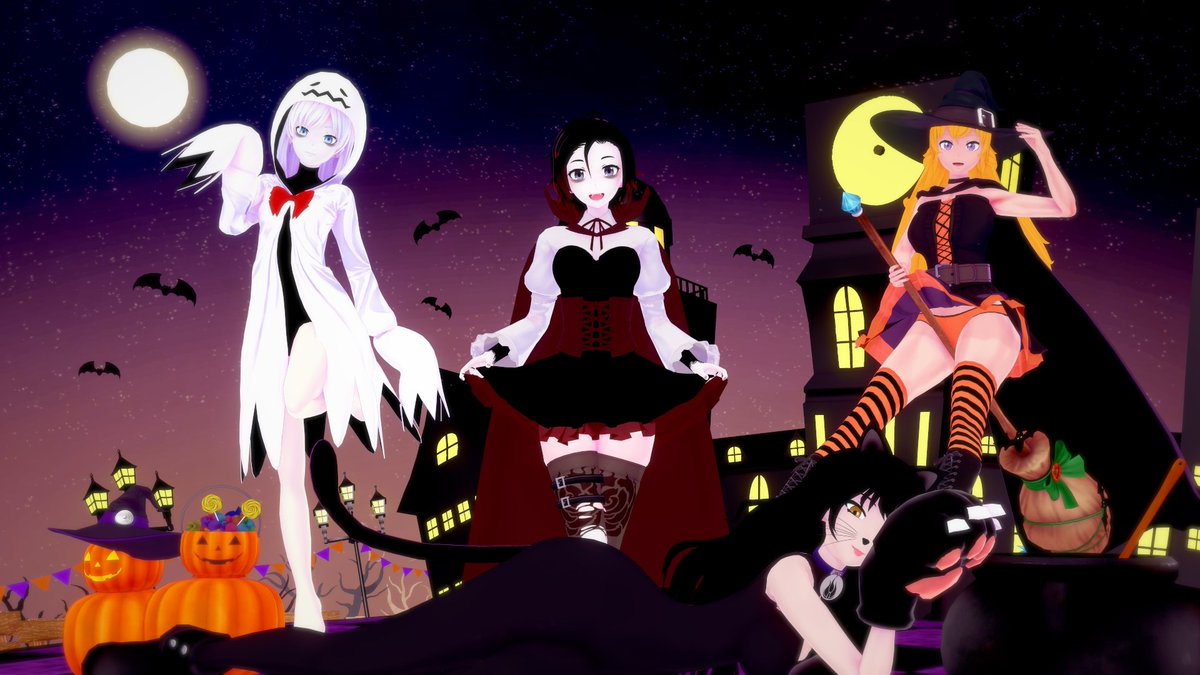 RWBY__Lewd's tweet photo. Happy Halloween from Team RWBY
#RWBY #RWBYNSFW #R34 #Halloween #Koikatsu https://t.co/f2jfa3TpYb