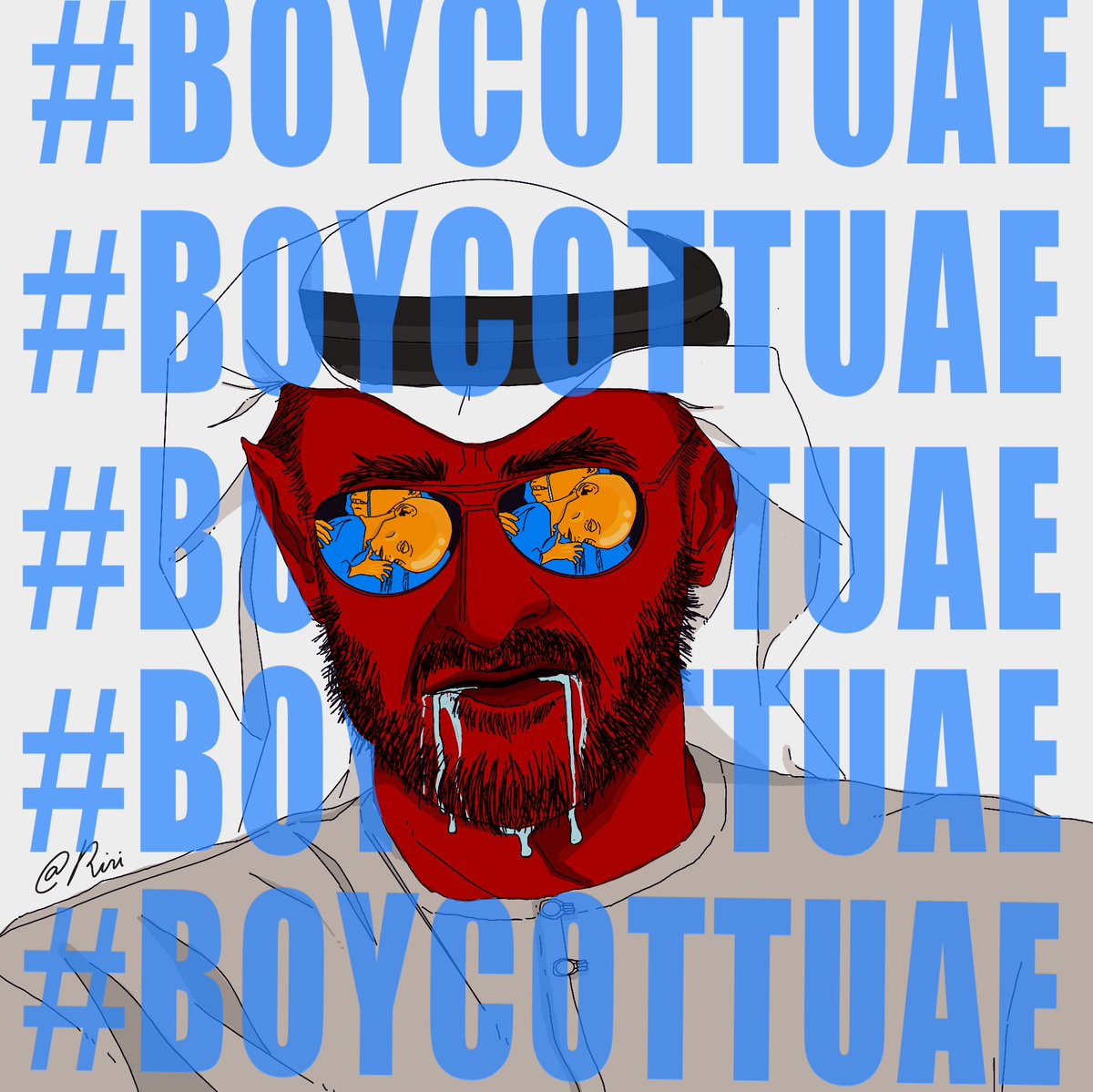 #BoycottUAE