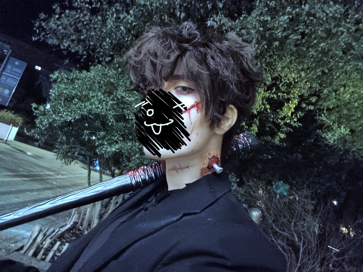 Halloween as Andrew Young he he!! Halloween!! ๐·°(⋟﹏⋞)°·๐