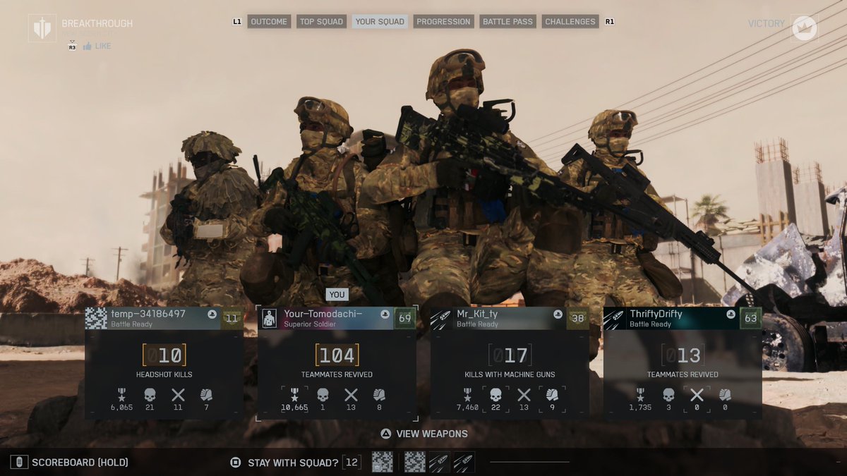 ApolloAnew's tweet image. Single handedly keeping my team alive. As a pacifist that one kill was in self defense. #BF6