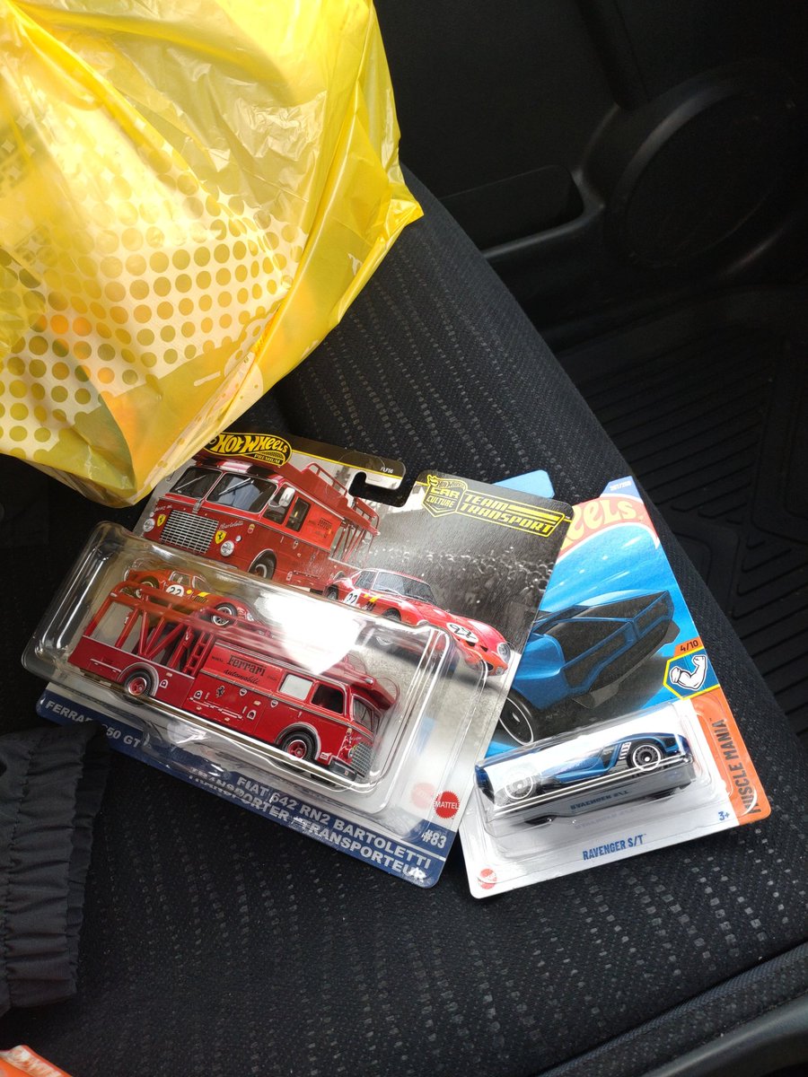 朝活ホットウィール、初めての店に参戦、8時前から待機も並ぶ場所が違ったらしく３番手、取り敢えず２５０GTO確保できたのでヨシ😁
365は、来月に賭ける?
＃ホットウィール
＃チームトランスポート
＃ドンキ