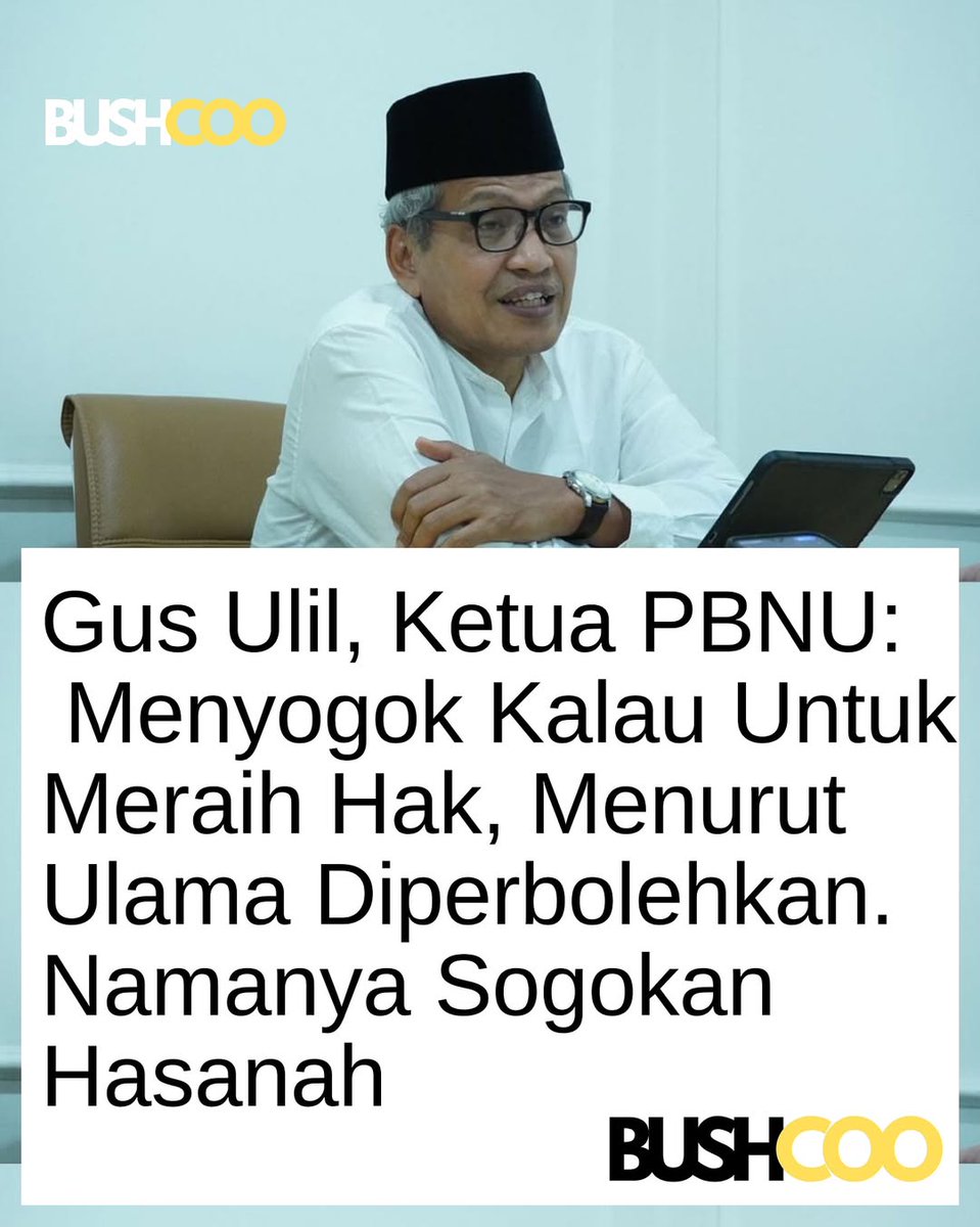 SandalSwiter's tweet photo. Gus, tolong bikin fatwa "KORUPSI UNTUK MENGHIDUPI ANAK ISTRI DIPERBOLEHKAN" namanya "KORUPSI HASANAH" https://t.co/zsIXLa5lOh