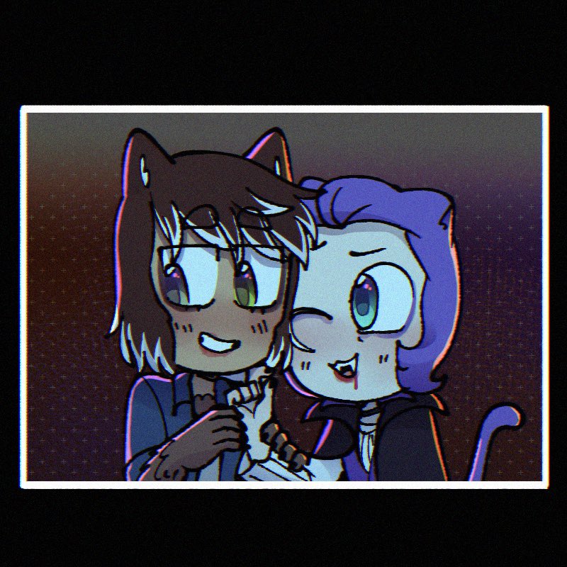 Halloween 🎃 🧡💜
#OCBel #RitsukoandKooji